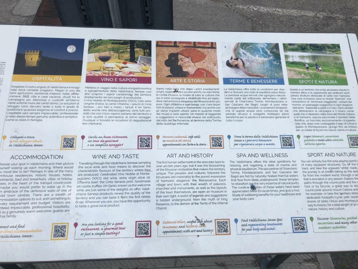 Valiano R Montepulciano Apartman Kültér fotó